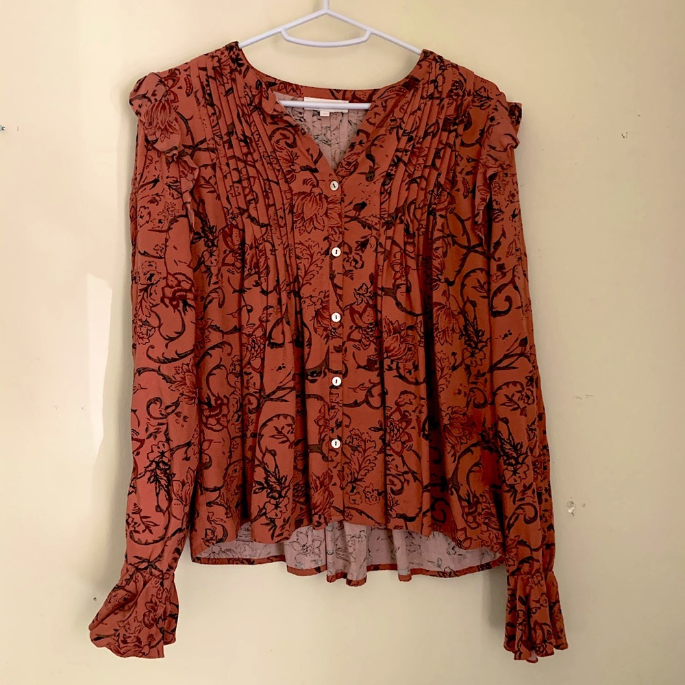Intropia Floral Patterned Blouse